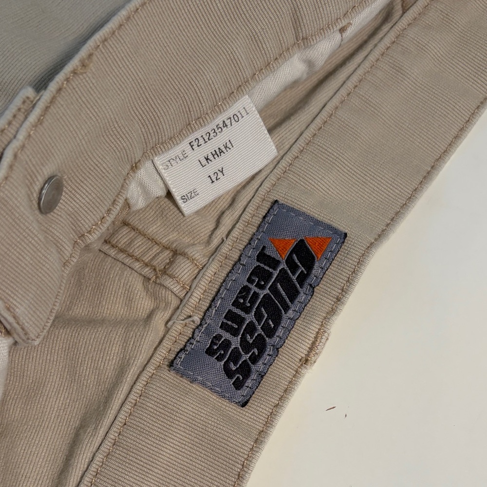 Guess Jeans Khaki Pants- Short, Size 12Y